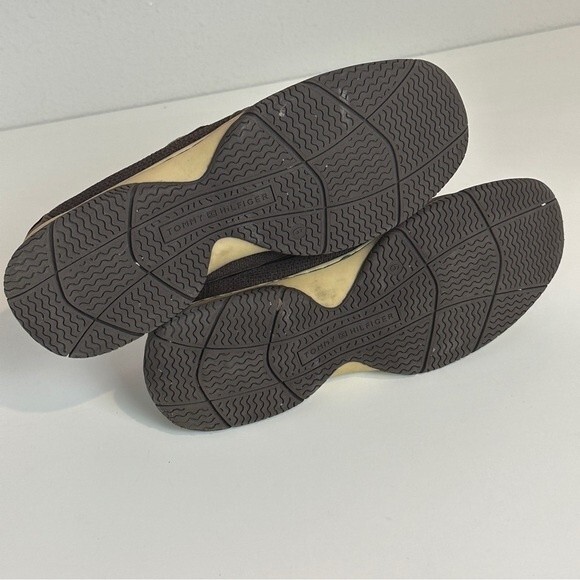 Tommy Hilfiger TW Sassi Brown Leather Boat Shoes 6 - Picture 8 of 10